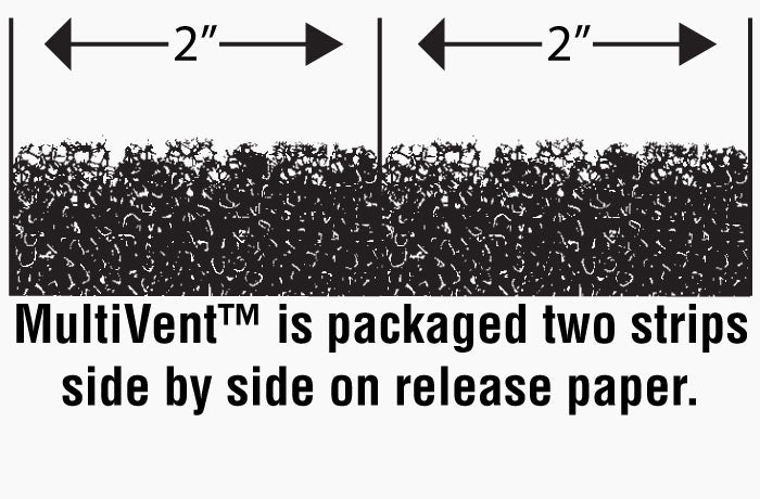 Vented Closure Strip