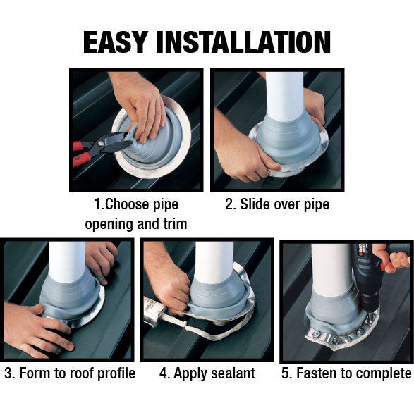 RoofjackRD Universal High Temp Boot